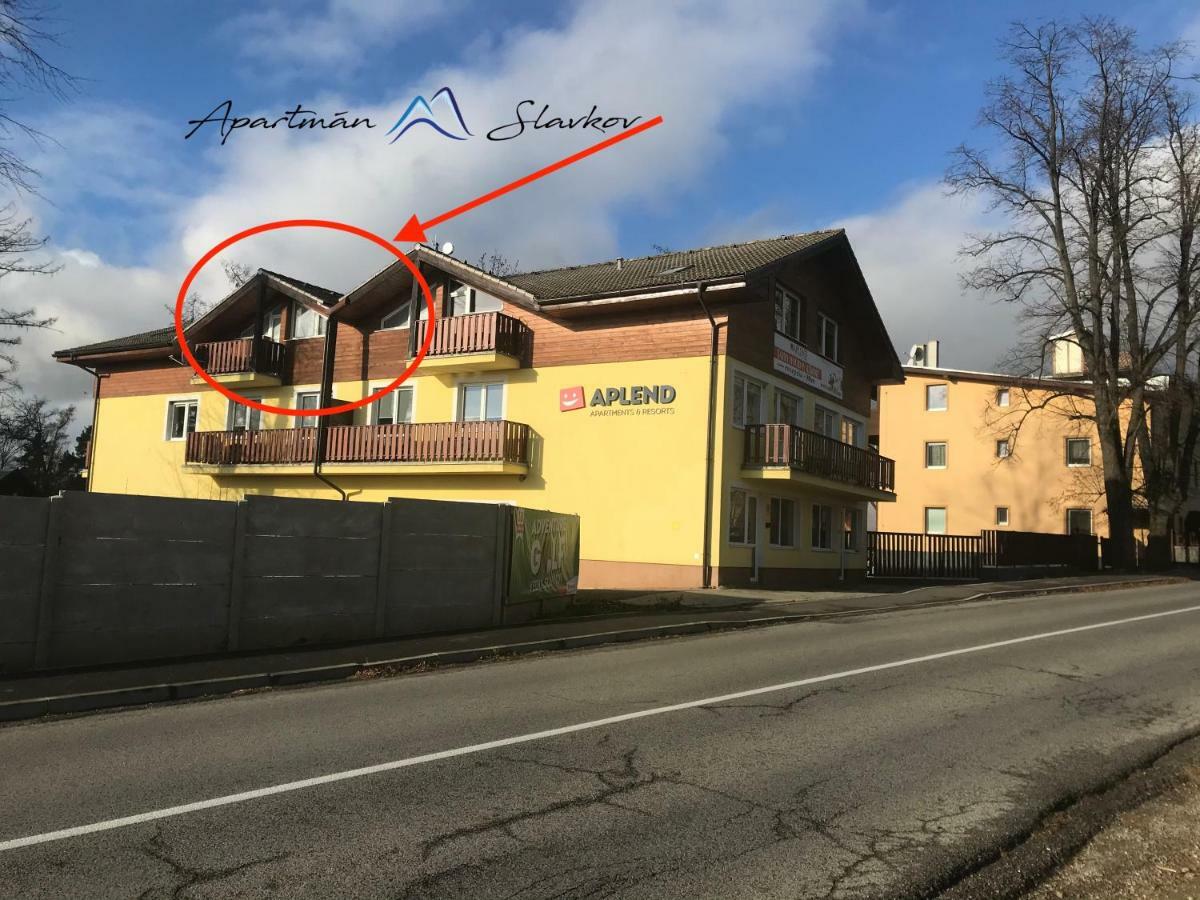 Apartman Slavkov - Velky Slavkov Lägenhet Exteriör bild